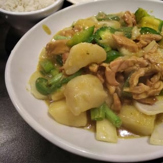 31. Chicken curry VN style - gà xào cà ri